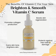 Load image into Gallery viewer, Vitamin C Serum -Brighten &amp; Smooth